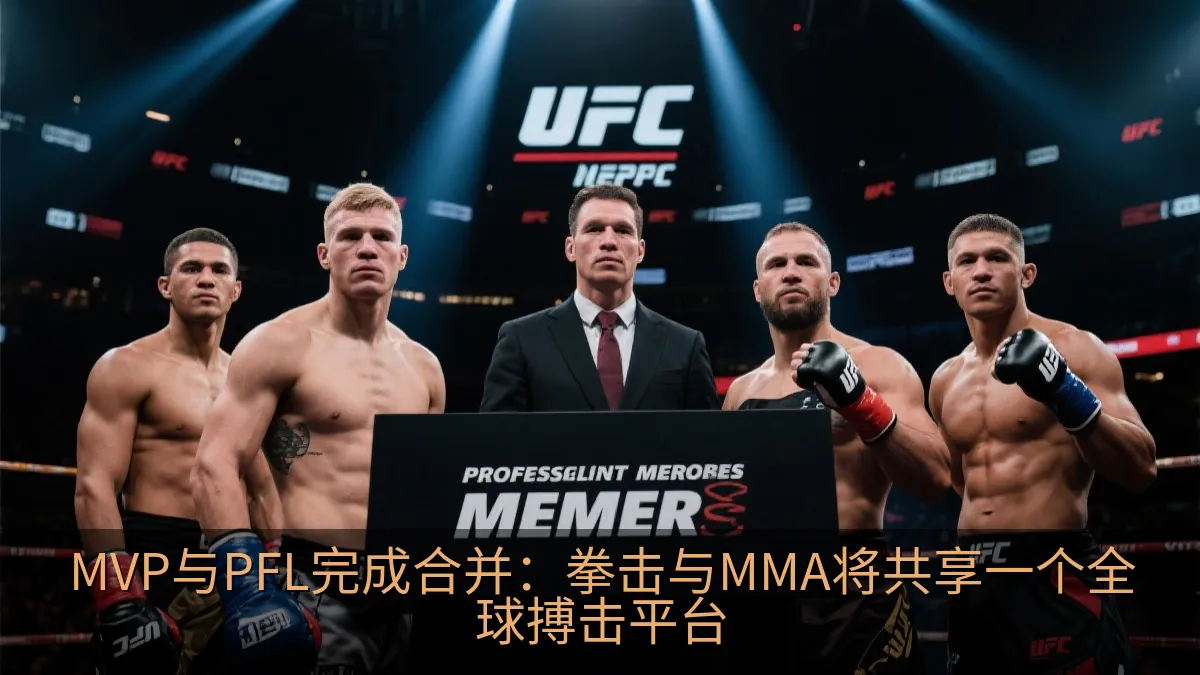 MVP与PFL完成合并：拳击与MMA将共享一个全球搏击平台
